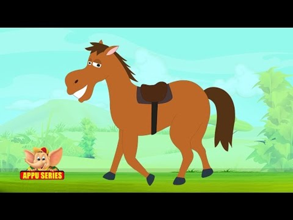 Ghoda (Horse) - Animal Rhymes in Marathi