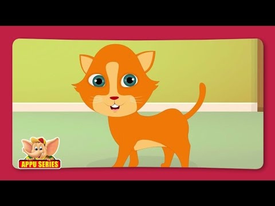 Maanzar (Cat) - Animal Rhymes in Marathi