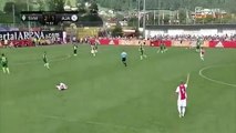 The moment when Abdelhak Nouri collapses on the pitch during a friendly vs Werder Bremen