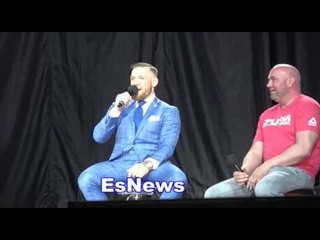 Floyd Mayweather Rips Into Conor McGregor  - EsNews Boxing