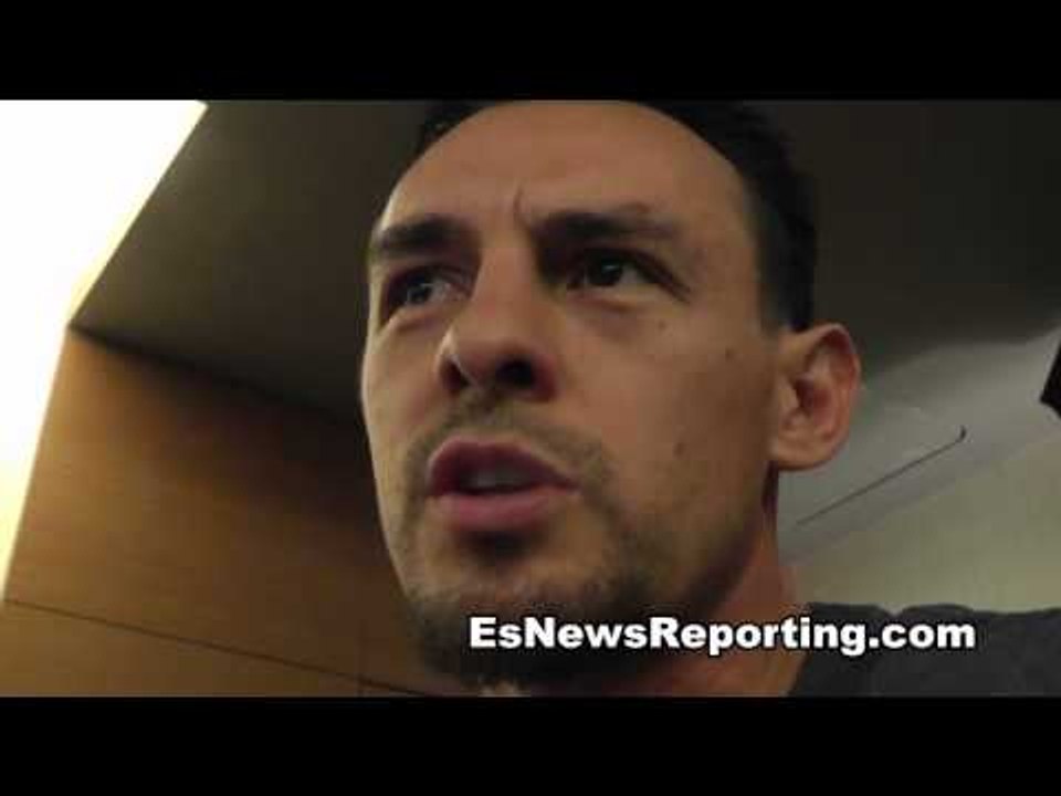 ROBERT GUERRERO TALKS MAYWEATHER