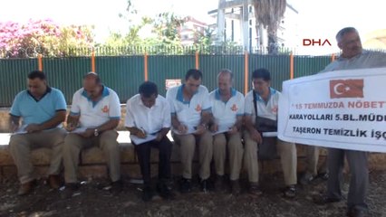 Mersin Taşeron Işçiler Cumhurbaşkanı'na Mektup Göndererek Kadro Istedi