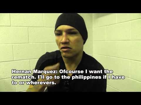 Hernan Tyson Marquez I want the rematch