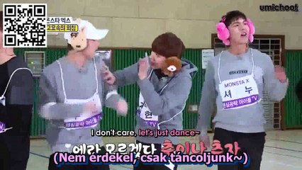 [Hun sub] Monsta X Fan Heart Attack game cut