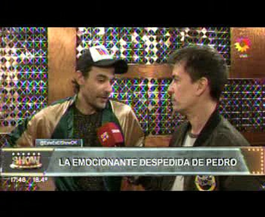 Paula en Este es el Show 5 (back baile Pedro) - 12 de Julio