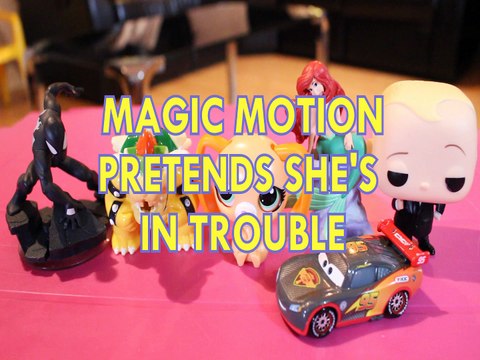 MAGIC MOTION PRETENDS SHE'S IN TROUBLE SPIDERMAN BOWSER LITTLEST PET SHOP ARIEL BOSS BABY Toys Kids Video DISCOVERY FAMI
