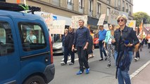 Les salariés de JB Martin ont manifesté contre la suppression des emplois à Fougères
