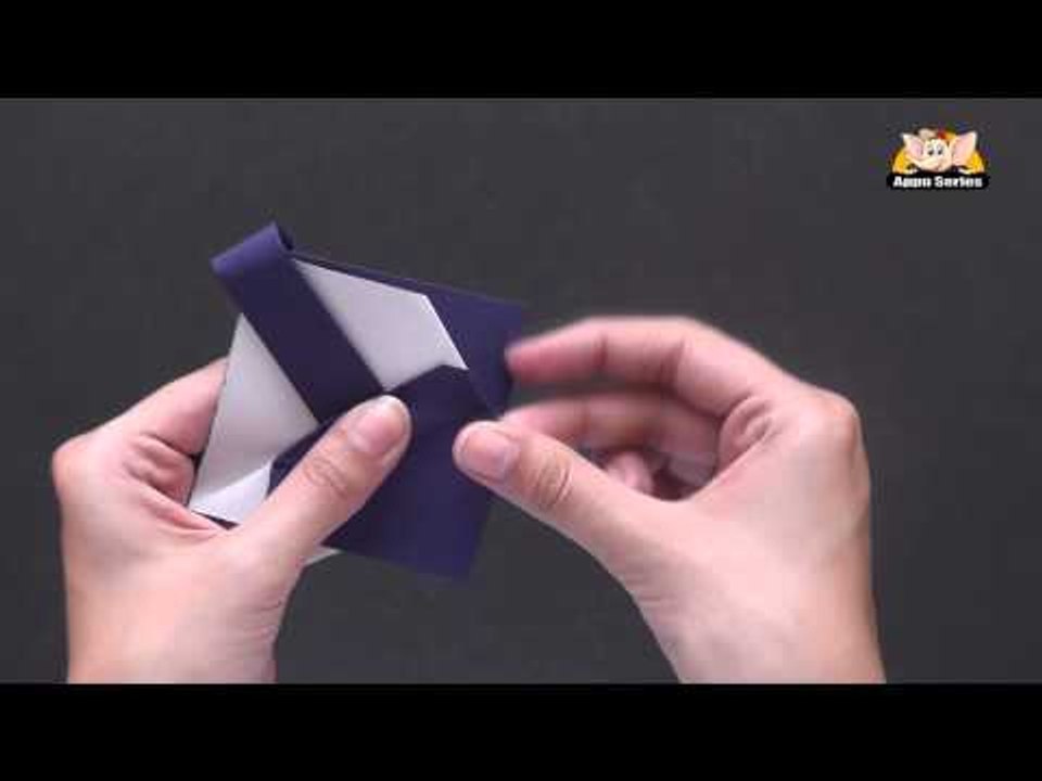 Origami - Origami in Sindhi - How to make a Basket