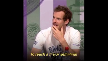 Le tennisman Andy Murray remet à sa place un journaliste un peu sexiste