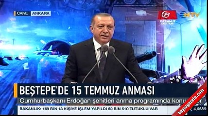 Cumhurbaşkanı Erdoğan: Kürek değil bu yürek