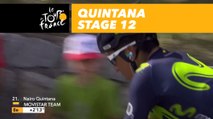 Quintana est lâché / is dropped! - Étape 12 / Stage 12 - Tour de France 2017