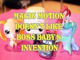 MAGIC MOTION DOESN'T LIKE BOSS BABY'S INVENTION LITTLEST PET SHOP MCQUEEN ARIEL Toys Kids Video