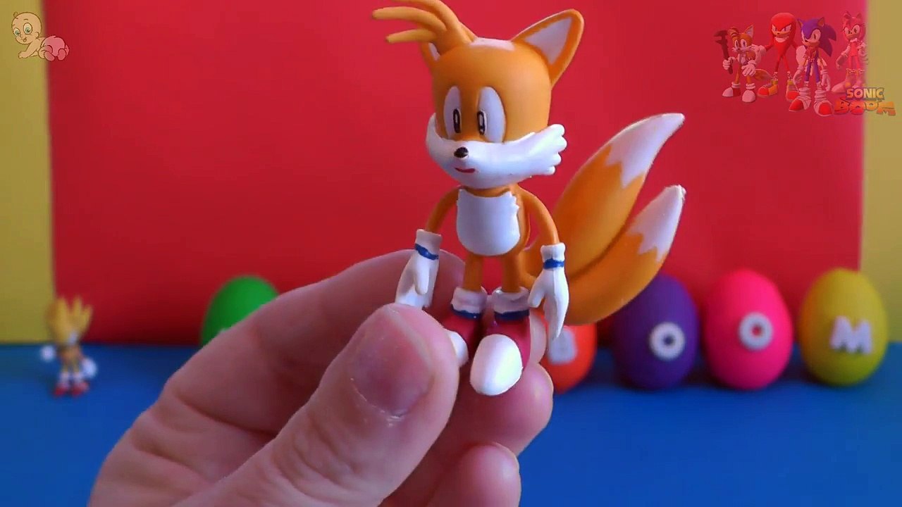 Sonic Boom Play-Doh Surprise Eggs - Frozen Minions Finding Nemo