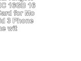 Professional Kingston MicroSDHC 16GB 16 Gigabyte Card for Motorola Droid 3 Phone Phone