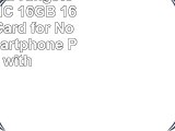 Professional Kingston MicroSDHC 16GB 16 Gigabyte Card for Nokia E72 Smartphone Phone