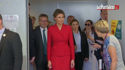 Quand Melania Trump s'exprime en français