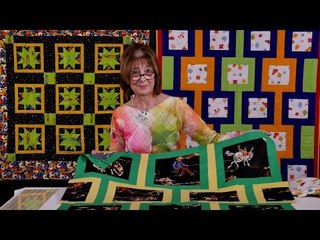 Postcard quilt with Valerie Nesbitt (taster video)