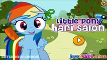 Little Pony Care Kids Games Animal Horse Hair Salon Maker Up Gameplay Video By TutoTOONS