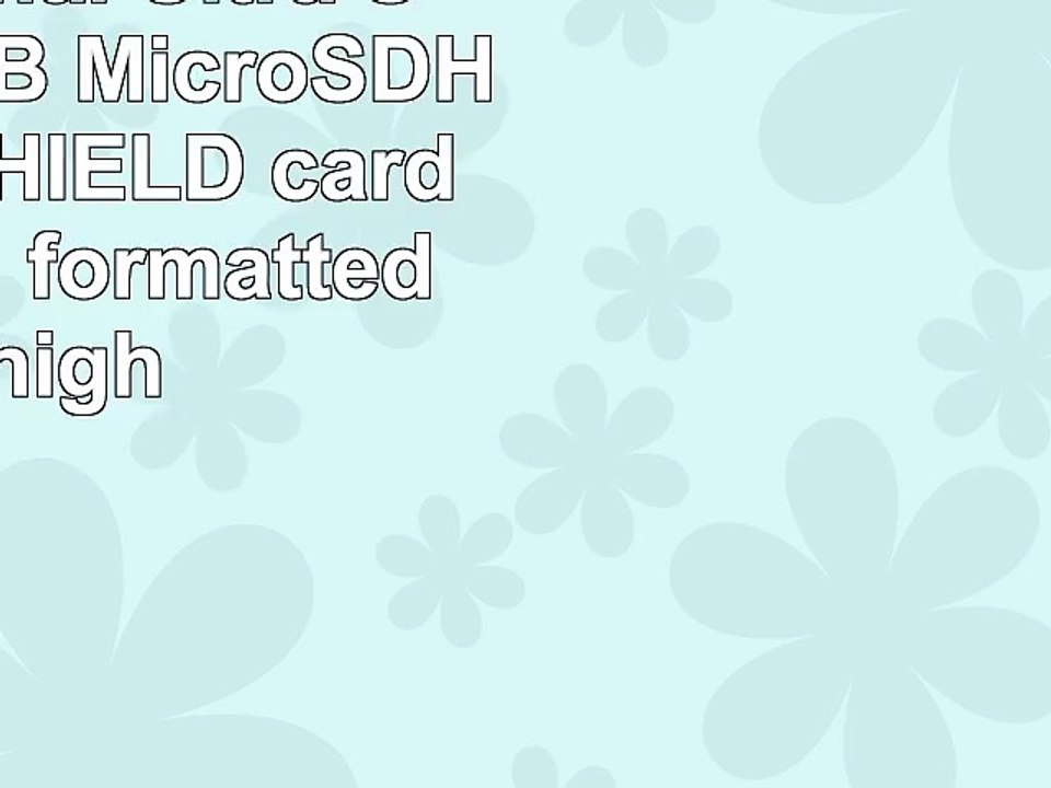 Professional Ultra SanDisk 32GB MicroSDHC Nvidia SHIELD card is custom formatted for high