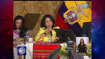 Encuentro del presidente con organizaciones de mujeres