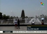 China adopta medidas ante las altas temperaturas