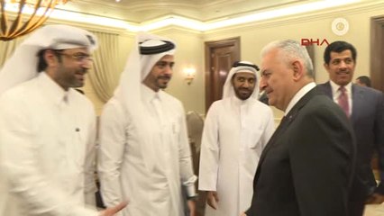 Başbakan Yıldırım Katar Ekonomi ve Ticaret Bakanını Kabul Etti