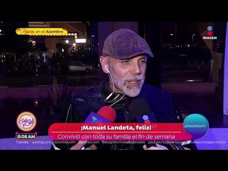 Imanol se casó y Manuel Landeta está feliz | Sale el Sol