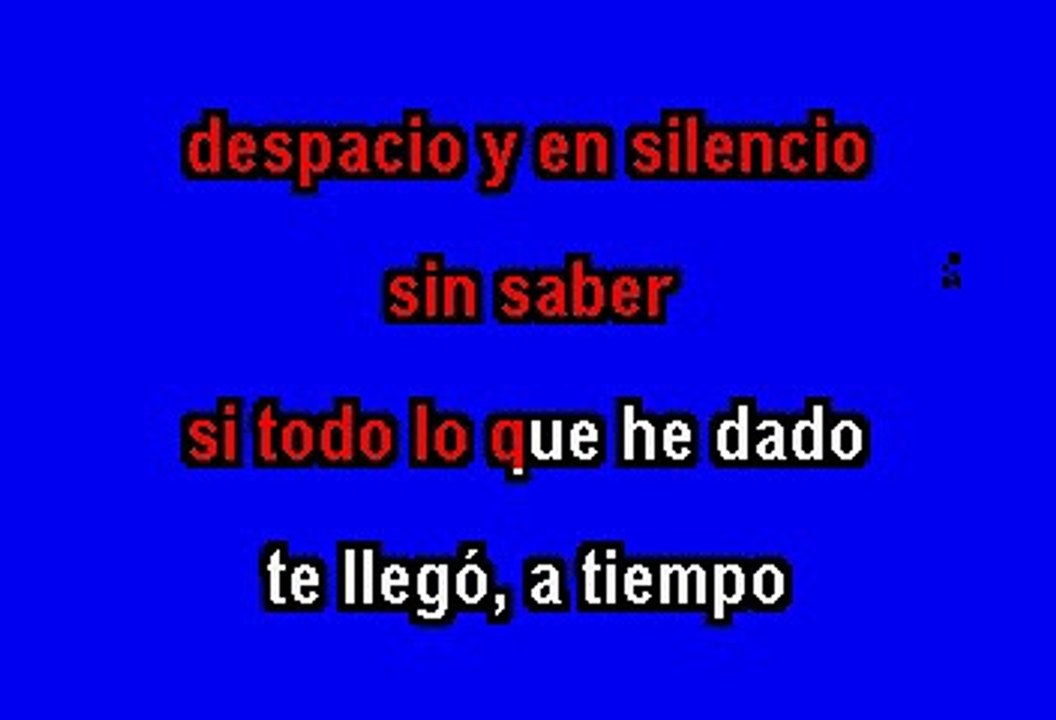 Miguel Bosé - Morir de Amor (Karaoke)