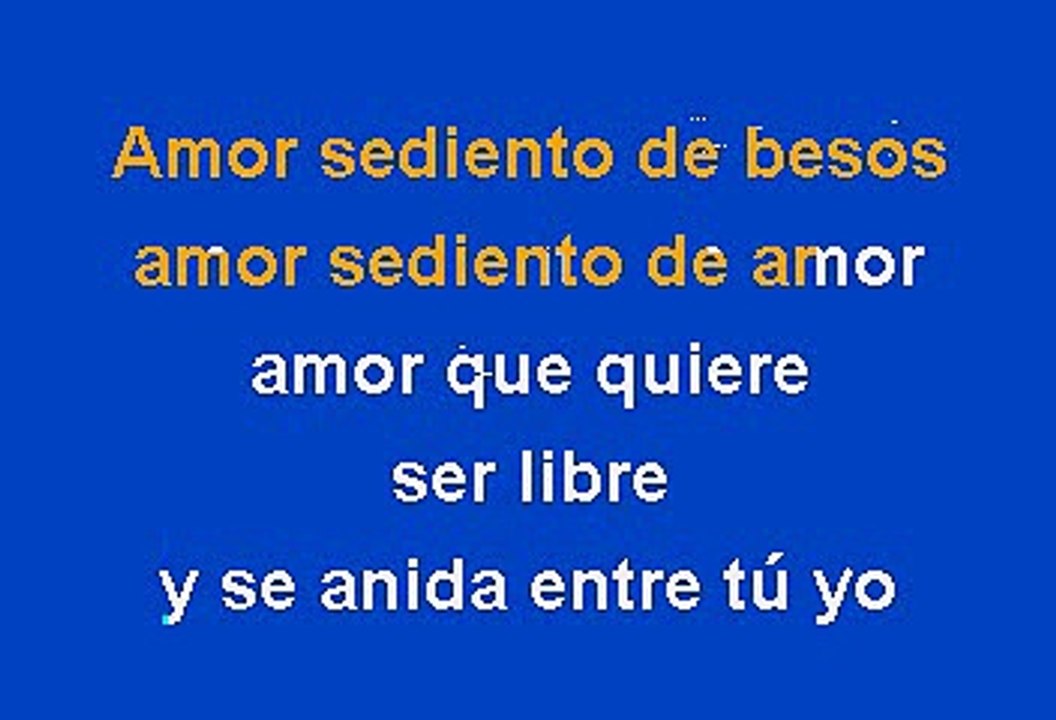 Napoleon - Amor De Habitacion (Karaoke)