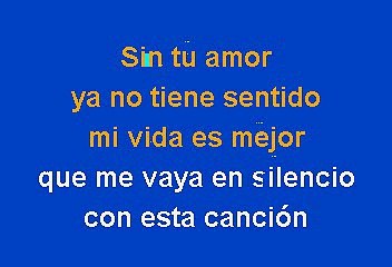 Napoleon - Sin Tu Amor (Karaoke)