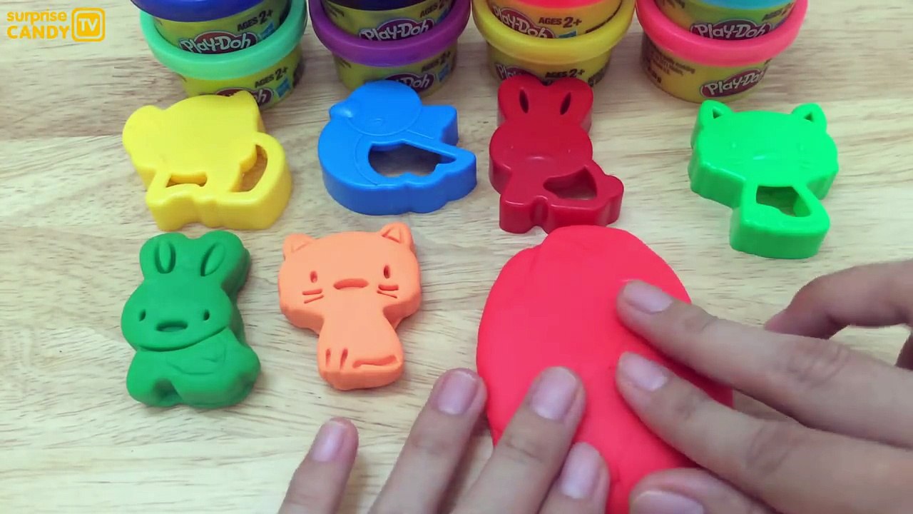 Play and Learn Colors with Play Dough Fun & Creative for Kids Toddler Children