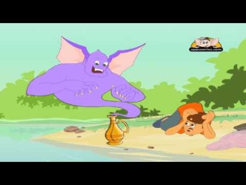 Arabian Nights in Gujarati - Fisherman and Jinn