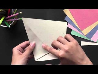 Origami in Marathi - Make a Japanese Envelope