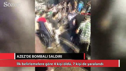 Azez’de bombalı saldırı