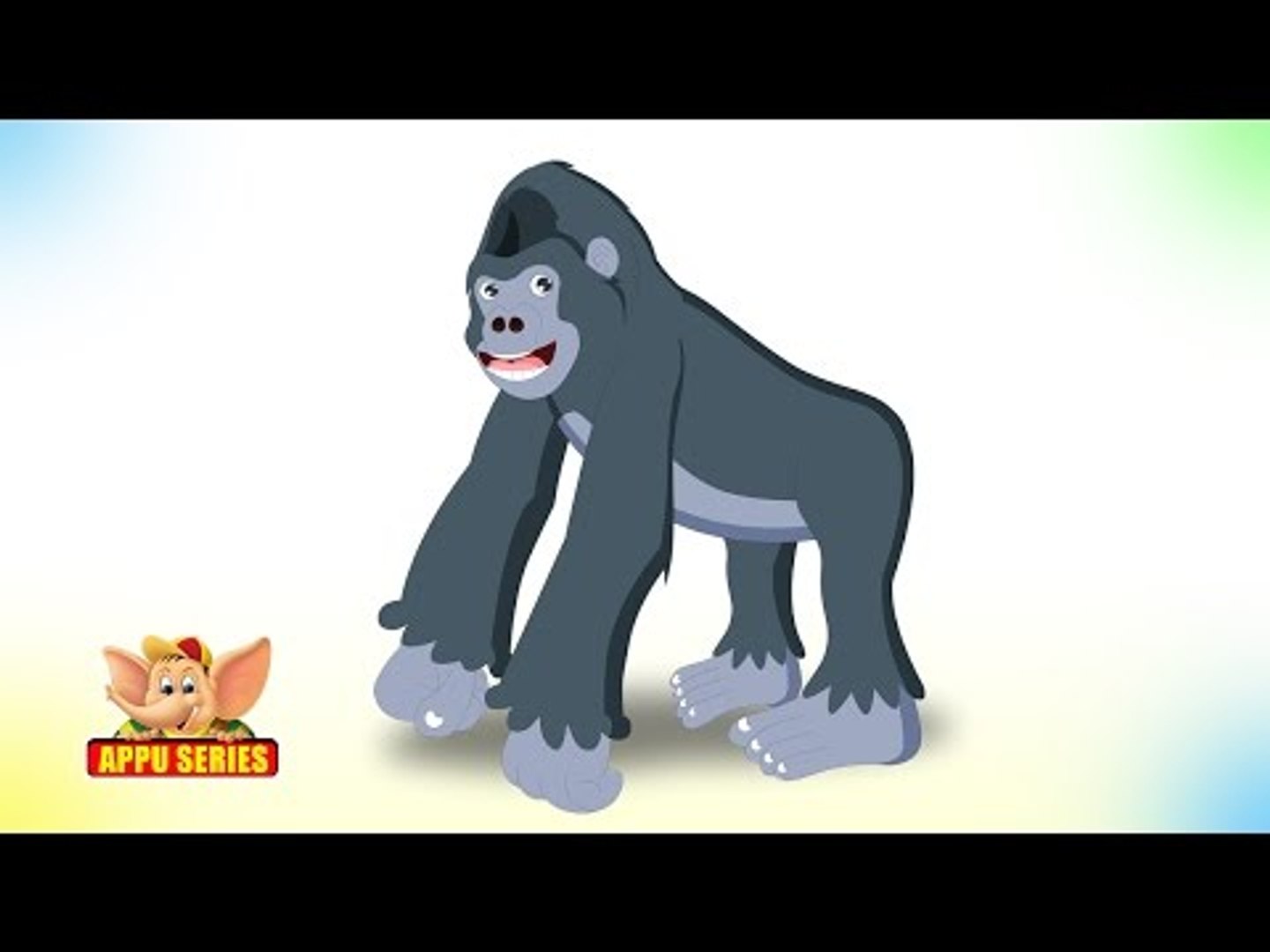 Gorilla - Animal Rhymes in Ultra HD (4K)