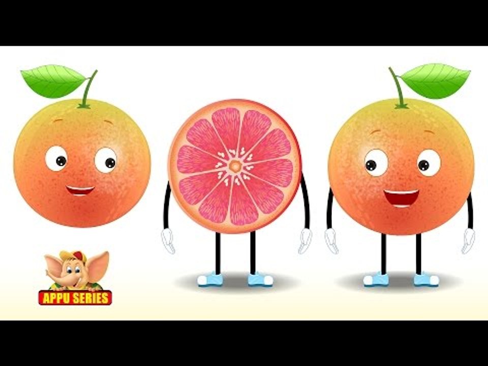 Grape fruit Fruit Rhyme in Ultra HD (4K) video Dailymotion