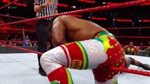 Xavier Woods vs. Titus O'Neil- Raw, Jan. 2, 2017