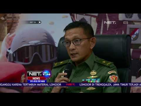 Kadispenad Gelar Konferensi Pers Terkait Temuan Korban Selamat Kecelakaan Helikopter TNI AD - NET 24