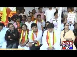 Police Present Huccha Venkat In Civil Court