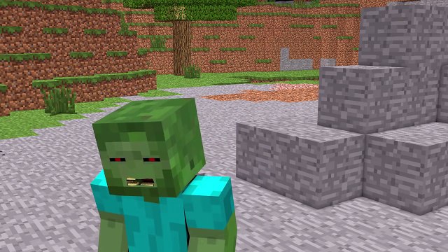 Triste histoire histoire dessins animés minecraft 2 du DAU Février animation minecraft