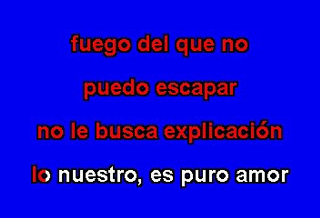 Nicho Hinojosa - Fuego Contra Fuego (Karaoke)