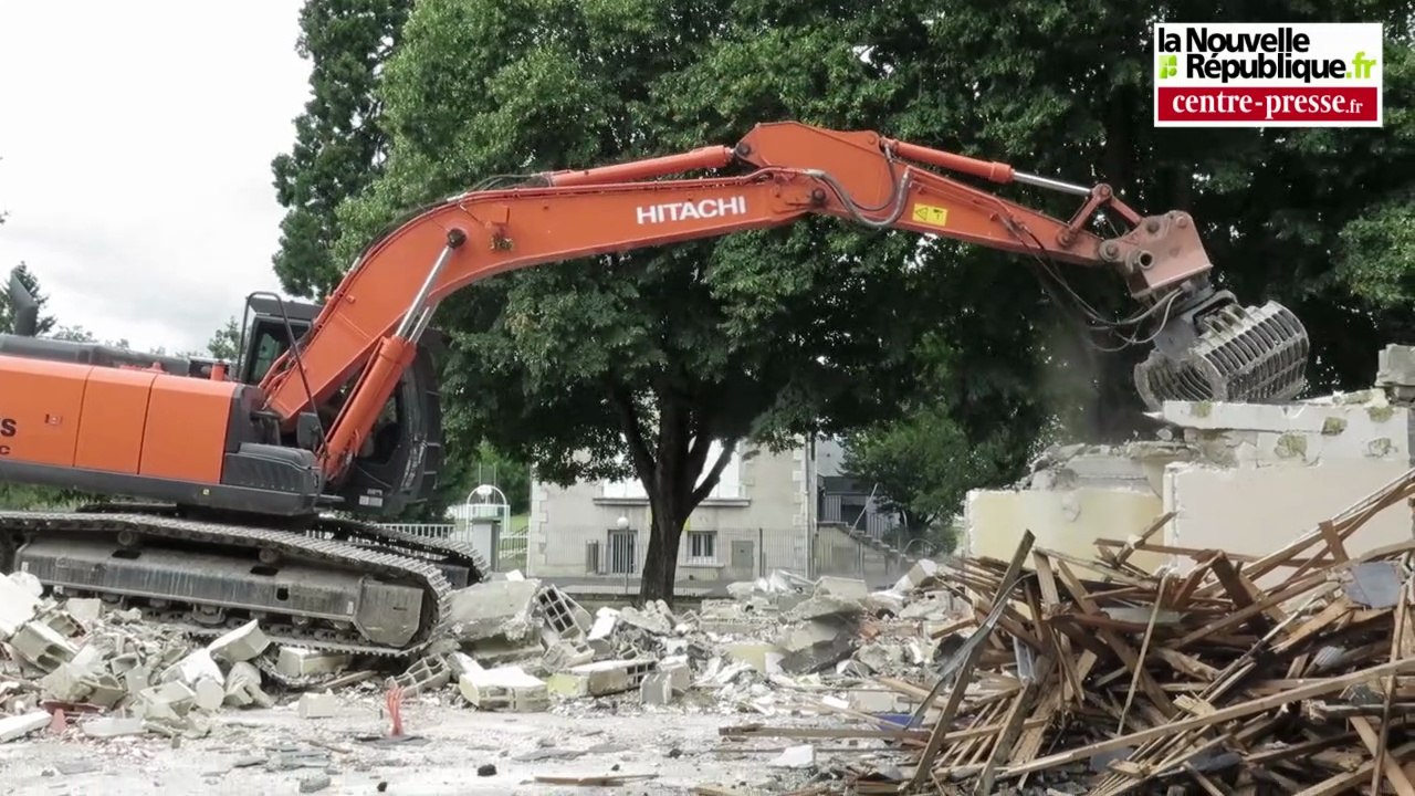 VIDEO. Châtellerault : l'école des Minimes en ruines