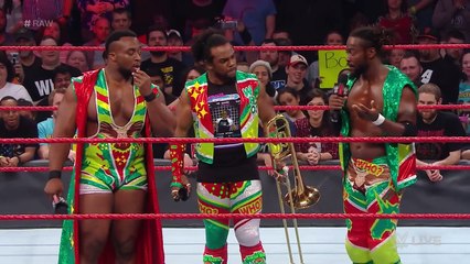 Titus O'Neil aims to replace The New Day- Raw, Jan. 16, 2017