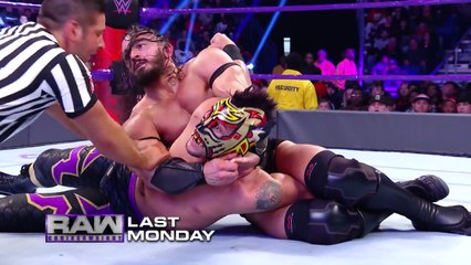 Neville ambushes Rich Swann- Raw, Jan. 16, 2017