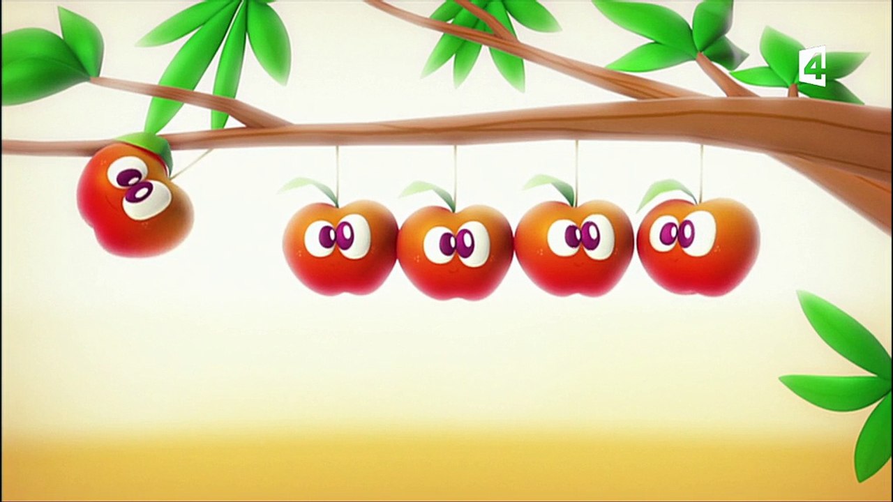 A table les enfants  - La pomme