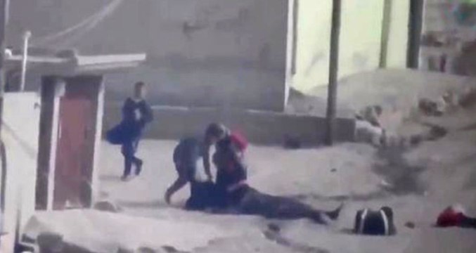 DEAŞ'lı Teröristler Musul'dan Kaçan Sivilleri Böyle Vuruyor