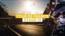 Fransa Bisiklet Turu: 13. etaba doğru