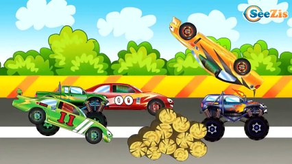 Мультики про машинки Гоночные машинки Все серии подряд
