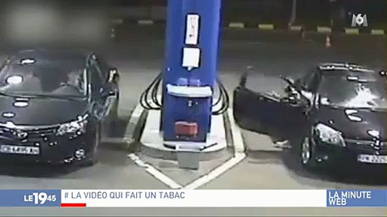 Buzz : Un employé d'une station-service éteint la cigarette d'un client d'une façon... radicale ! Regardez