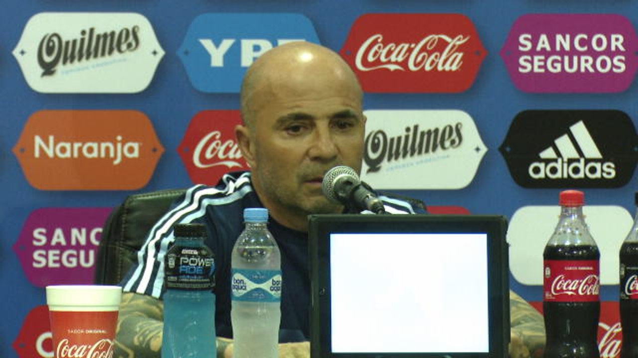 Qualif. CdM 2018 - Sampaoli: "L'Argentine disputera la Coupe du monde"